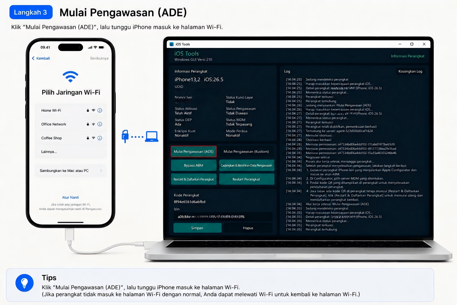 Panduan Bergambar Langkah 3