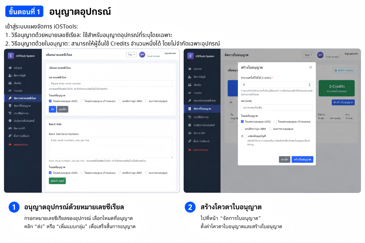 คู่มือภาพประกอบ ขั้นตอนที่ 1